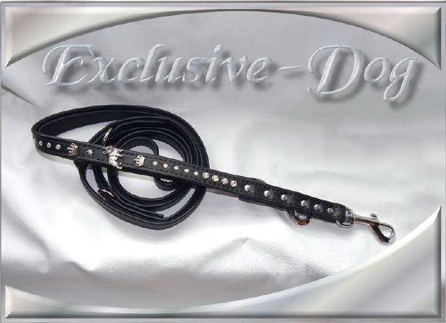 Leine Leder Franz&ouml;sische Bulldogge